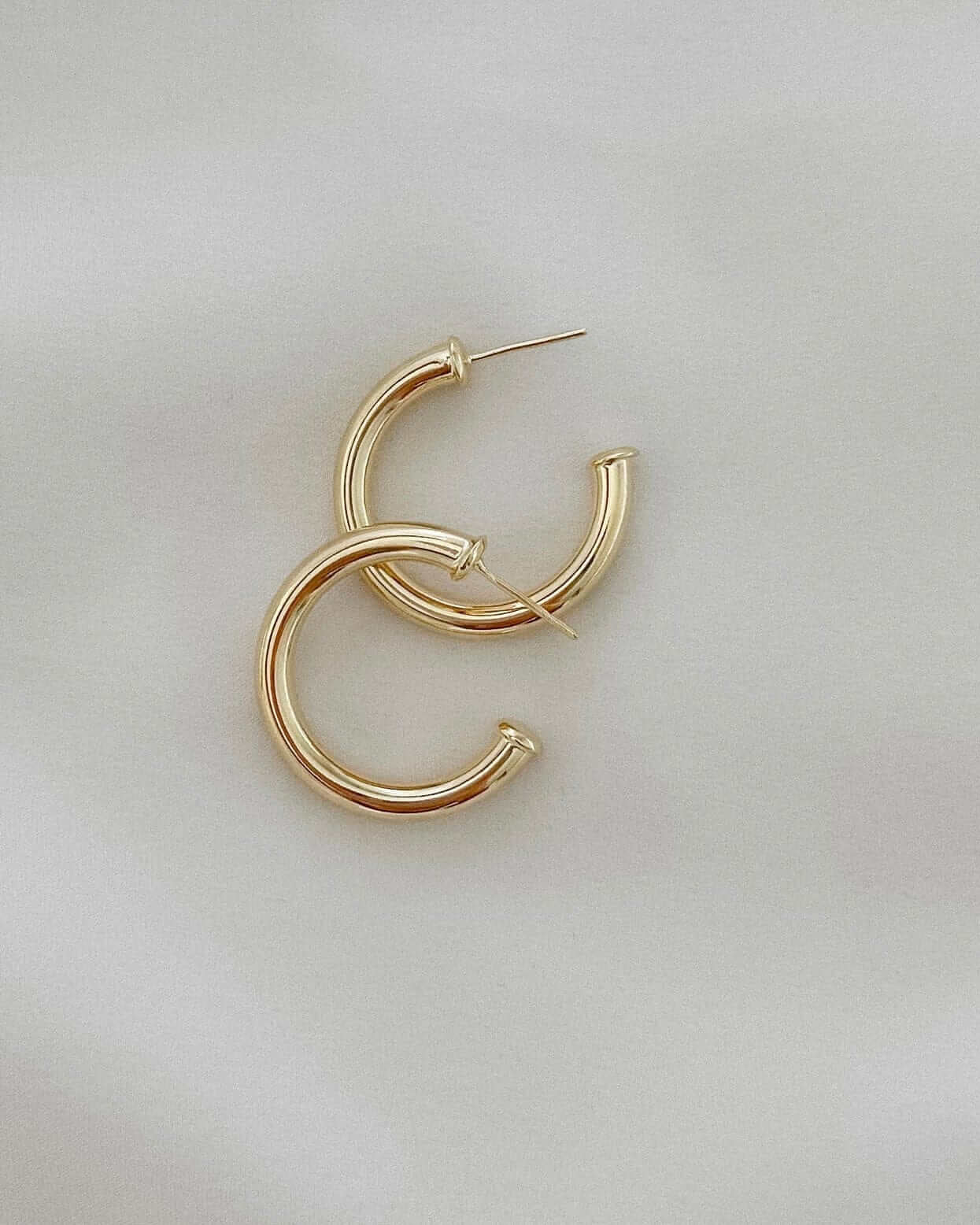 LE sensor earrings Capri Hoops