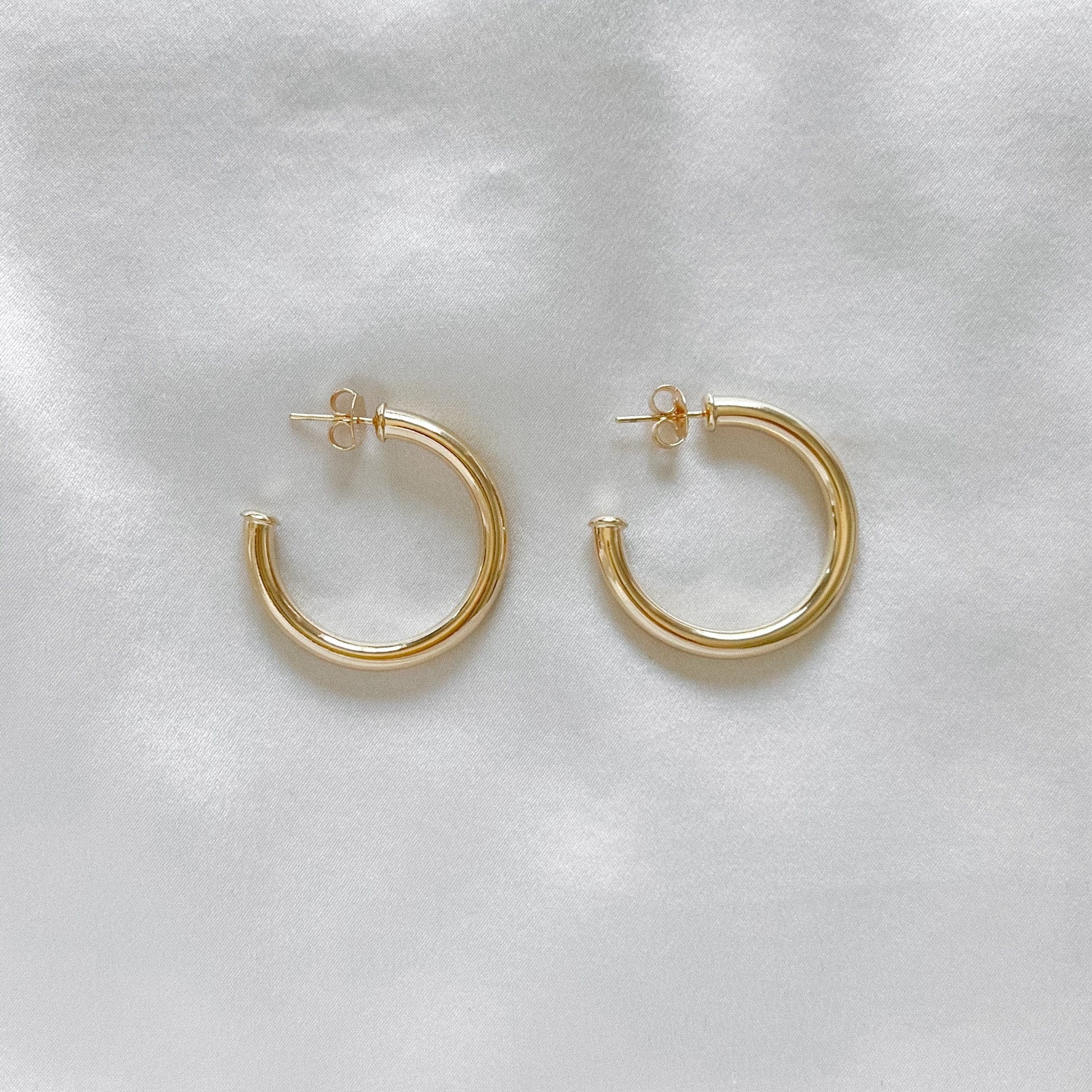 LE sensor earrings Everly Hoops