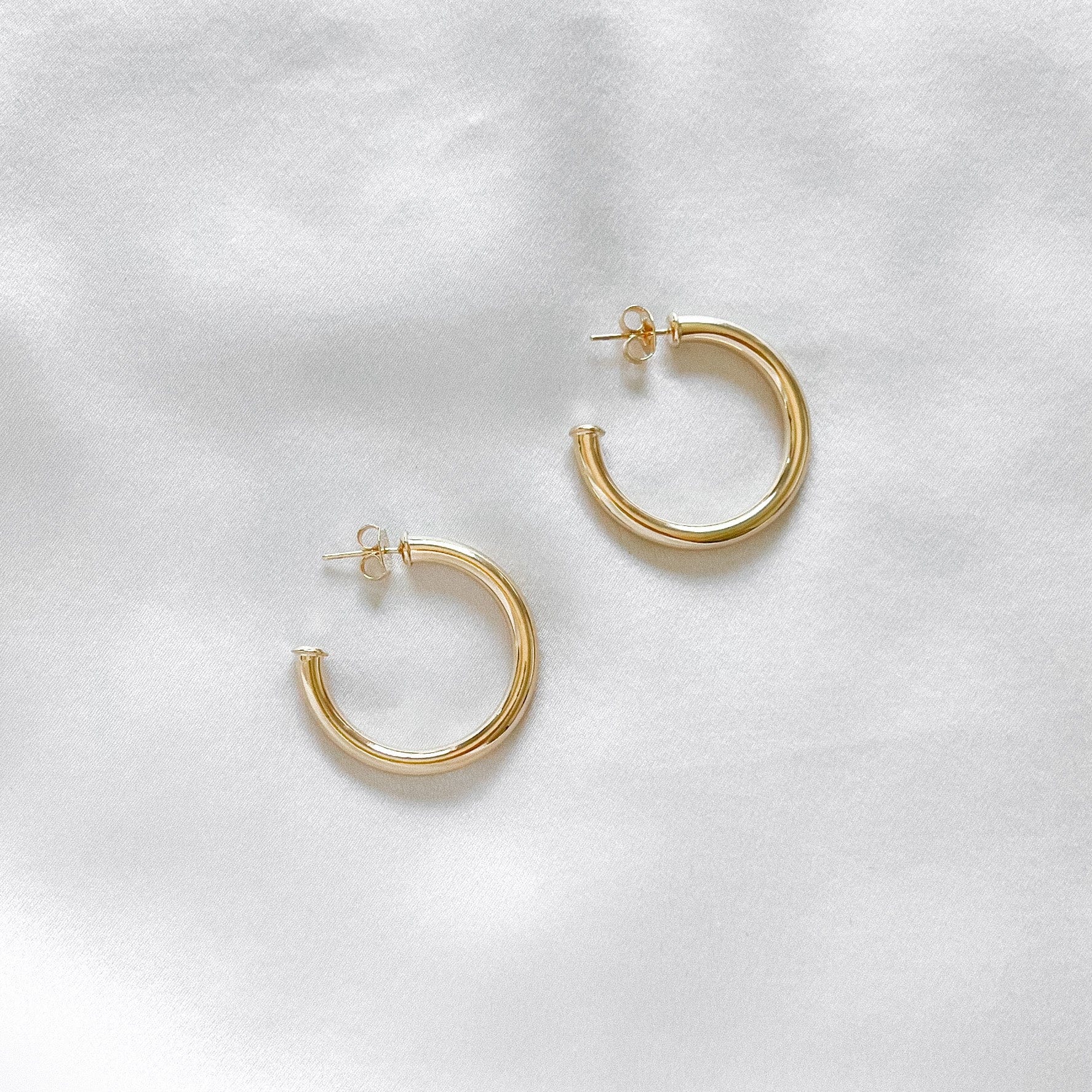 LE sensor earrings Everly Hoops
