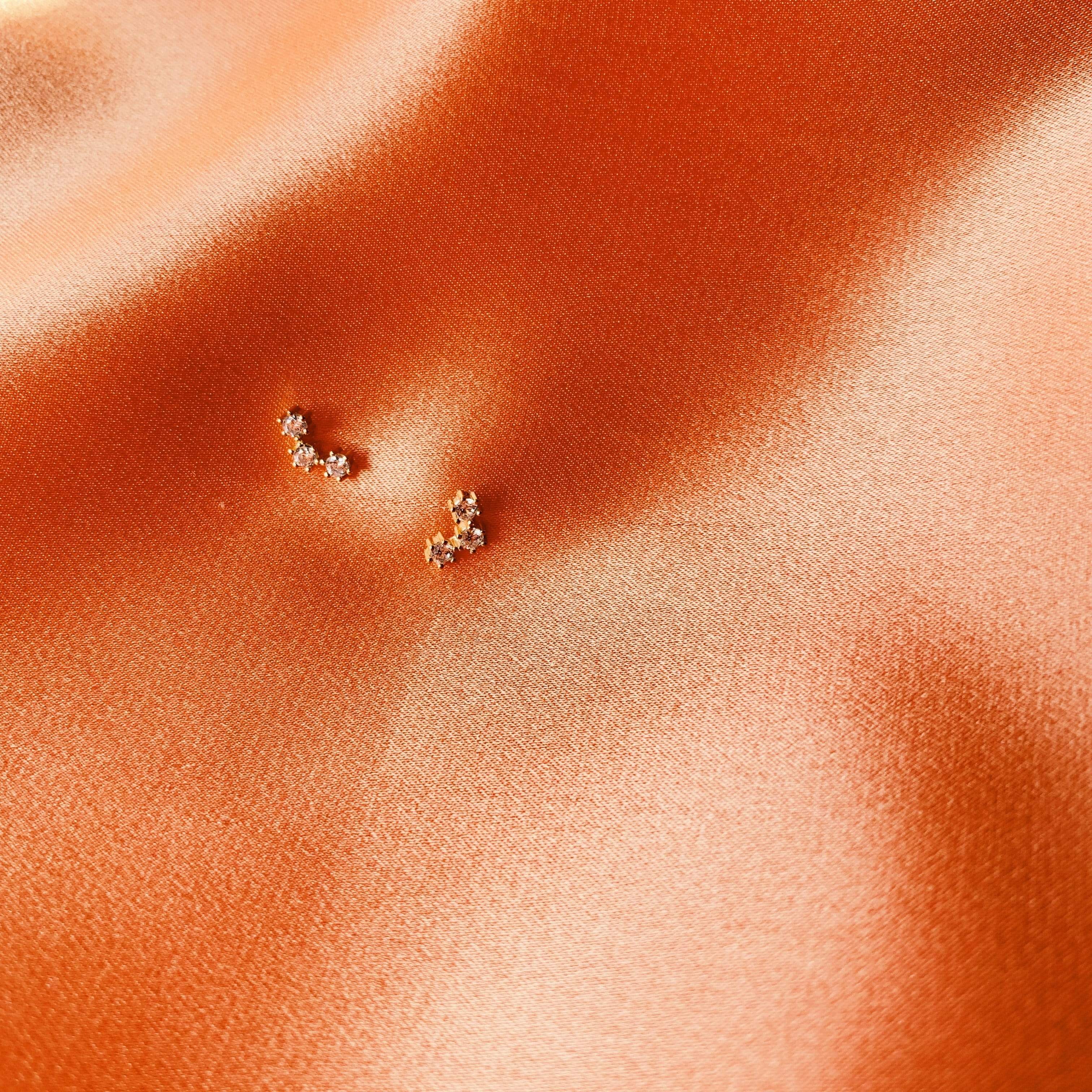 LE sensor earrings Hailey Mini Studs