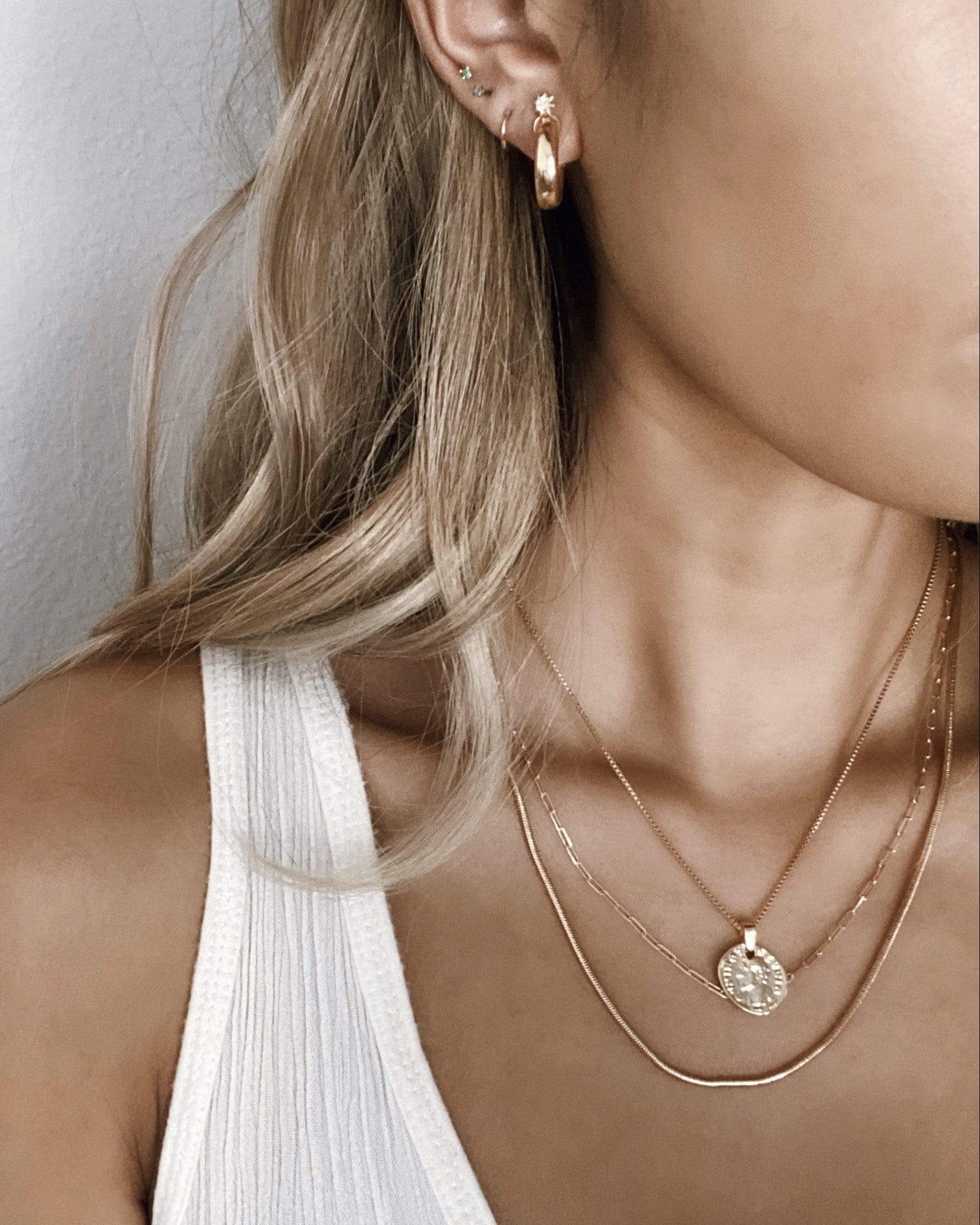 LE sensor earrings Maeve Mini Hoops