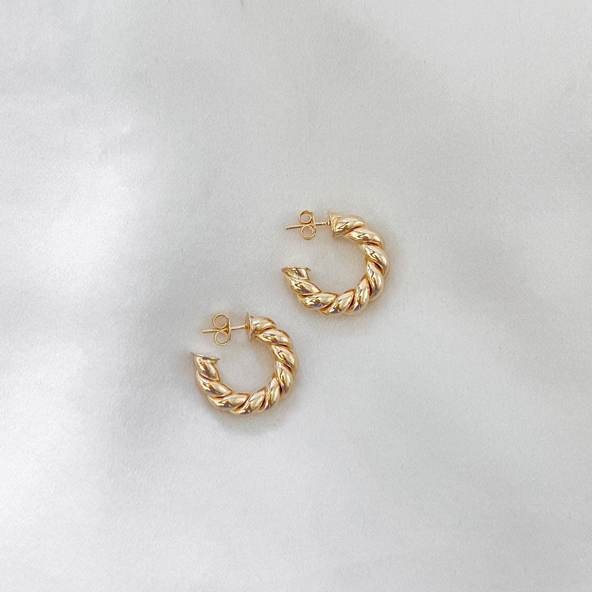 LE sensor earrings Mila Hoops