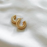 LE sensor earrings Sasha Hoops - Small