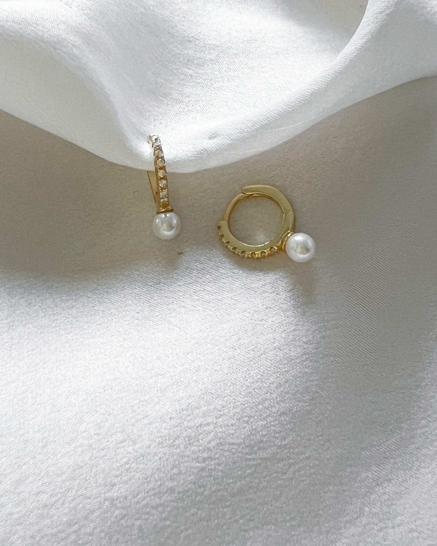 LE sensor earrings Sydney Huggies