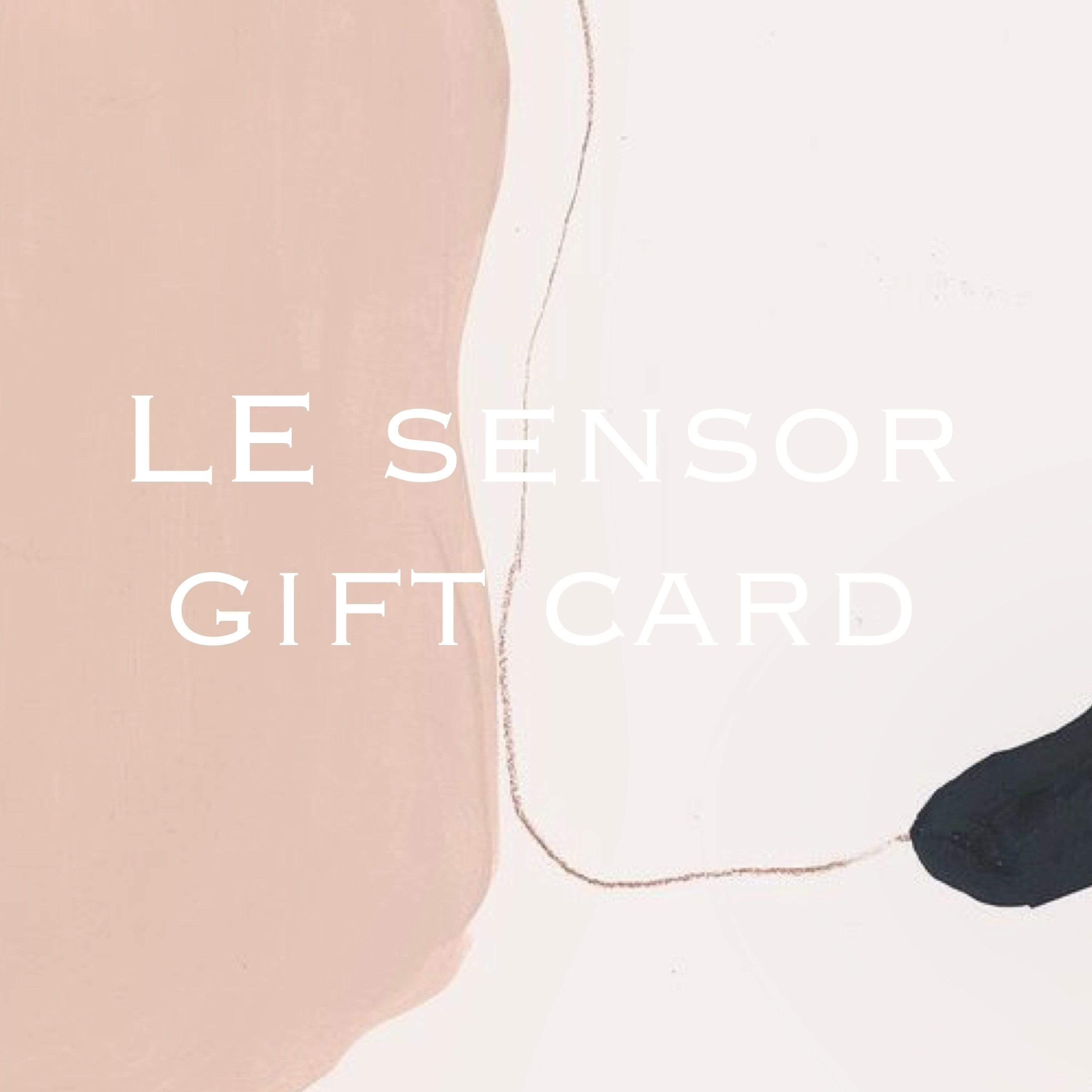 LE sensor Gift Card LE sensor Gift Card