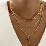 LE sensor necklace Emma Chain Necklace 18”