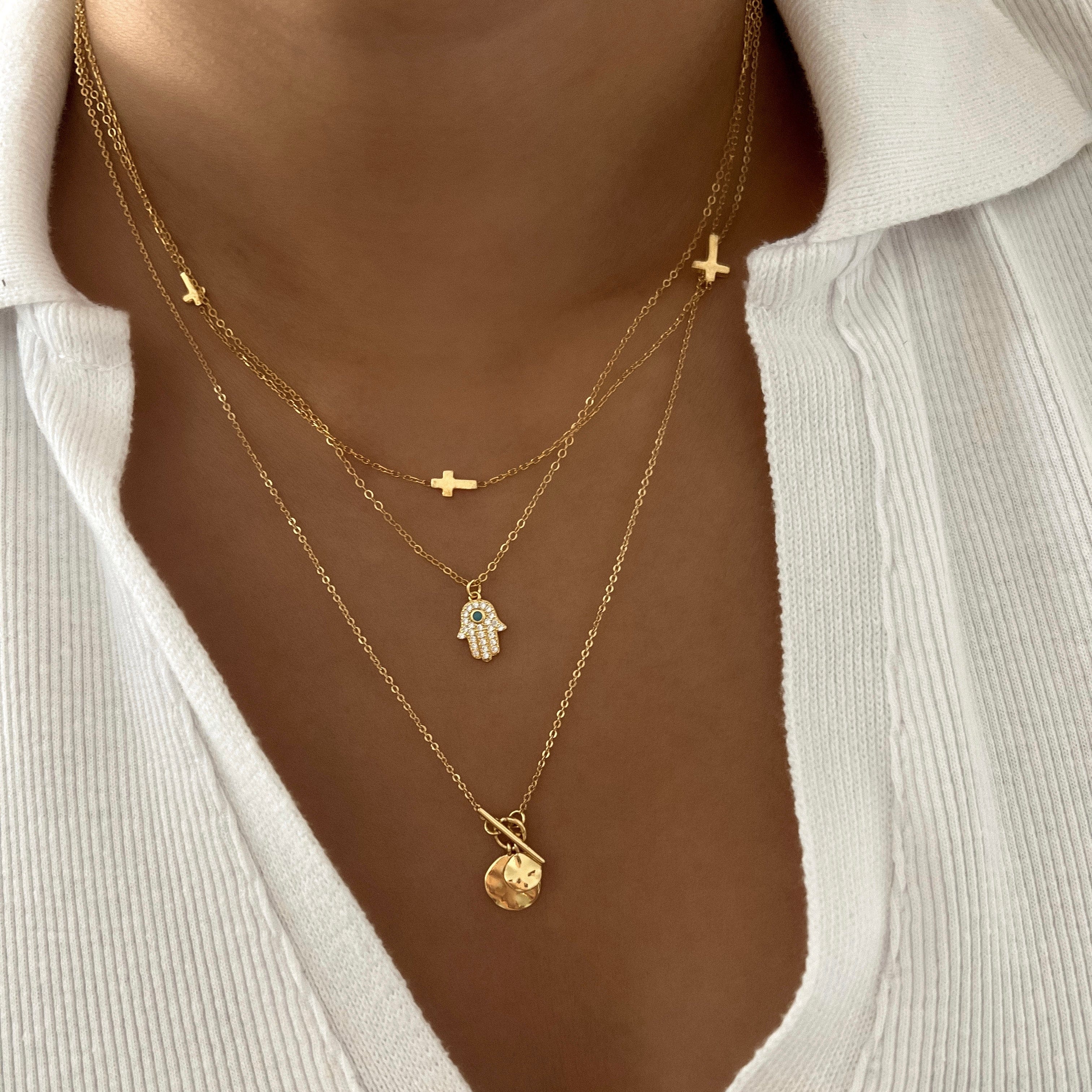 LE sensor necklace Esme Necklace