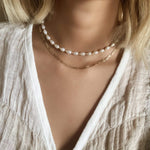 LE sensor necklace Figaro Chain Necklace 16”
