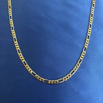 LE sensor necklace Figaro Chain Necklace 18"