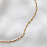 LE sensor necklace Franco Chain Necklace - 16”