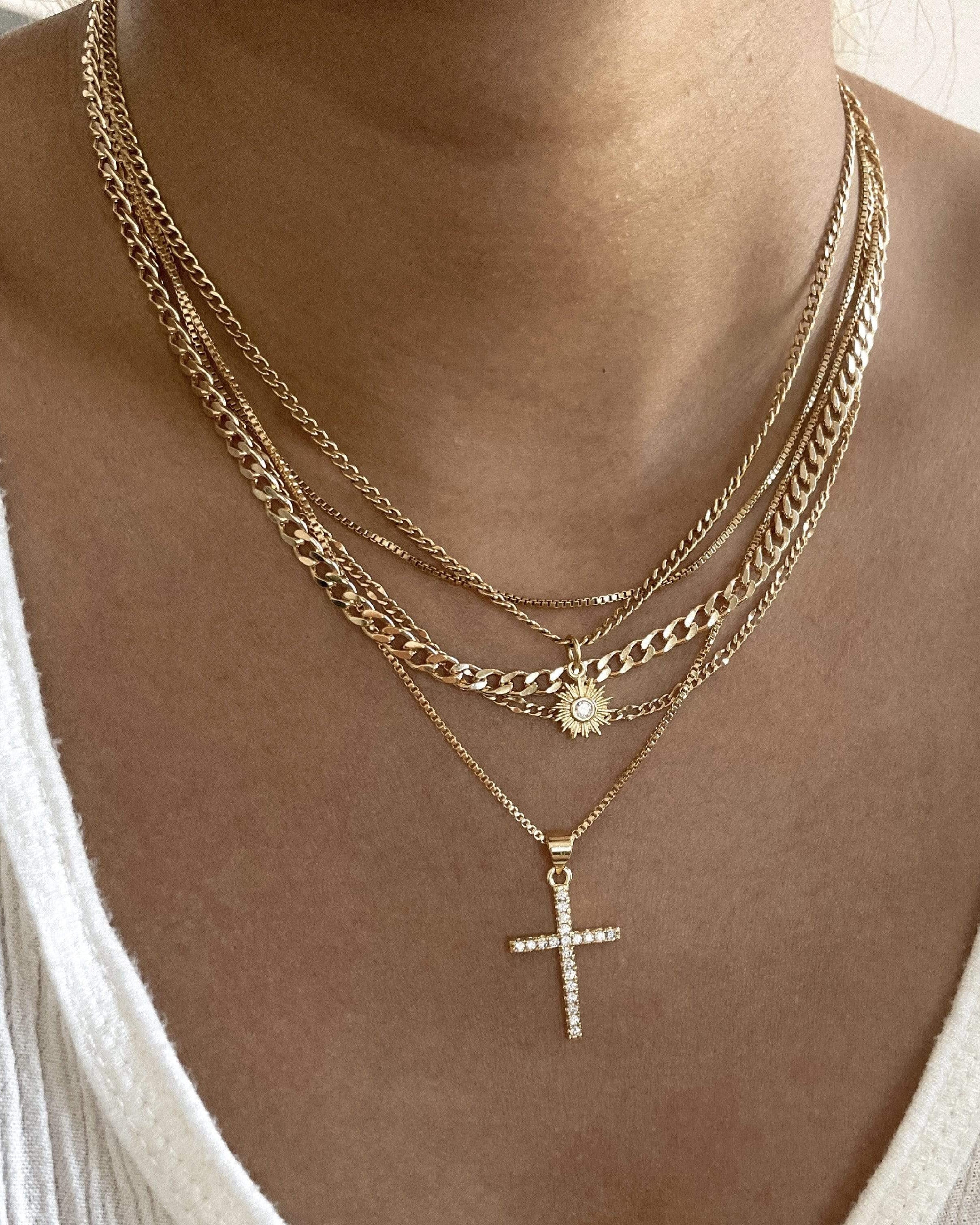 LE sensor necklace Indie Chain Necklace - 17”