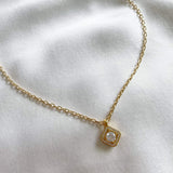 LE sensor necklace Jolie Necklace - Clear