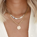 LE sensor necklace Lily Chain Necklace 18”