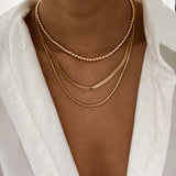 LE sensor necklace Lily Chain Necklace 20”