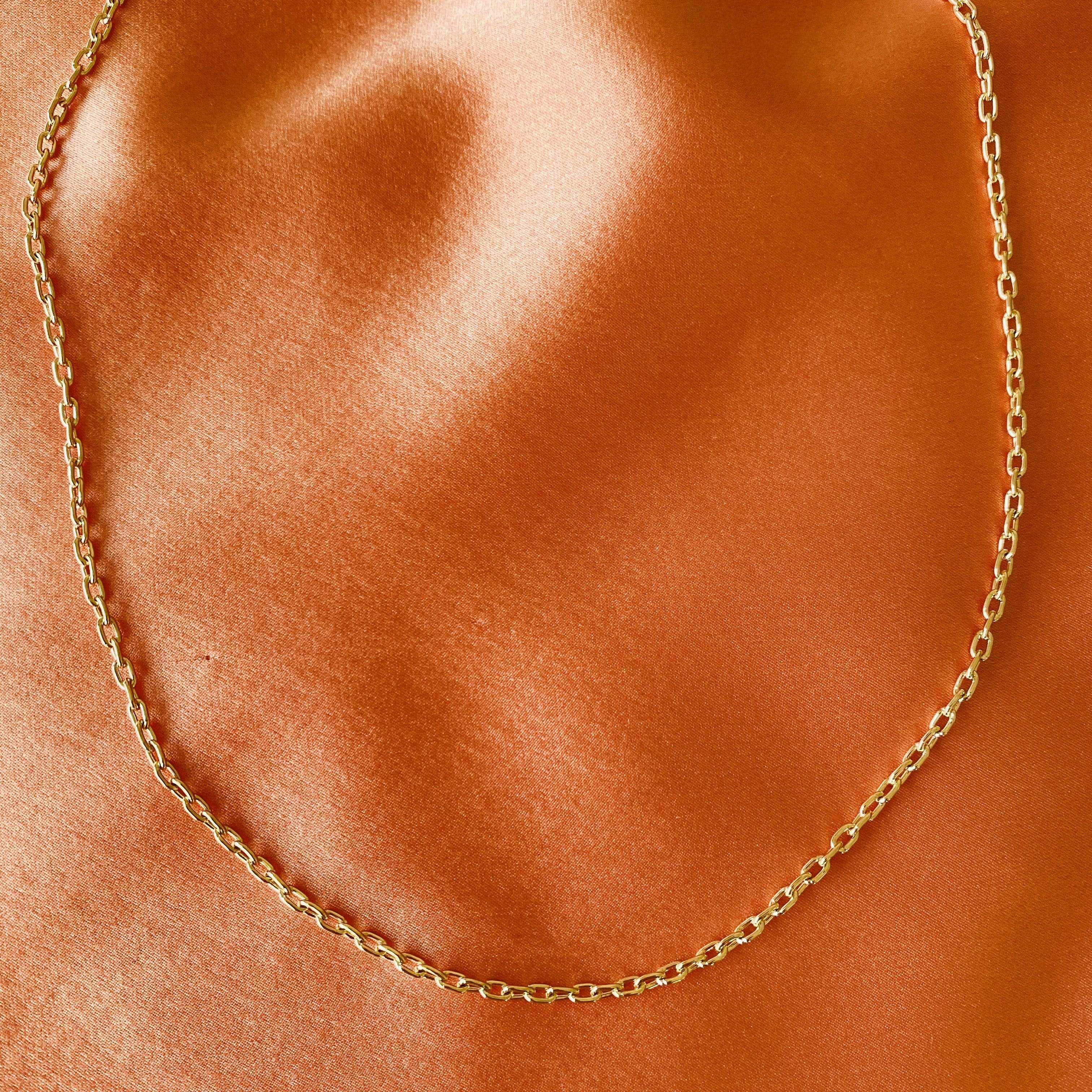 LE sensor necklace Maya Chain Necklace 18"