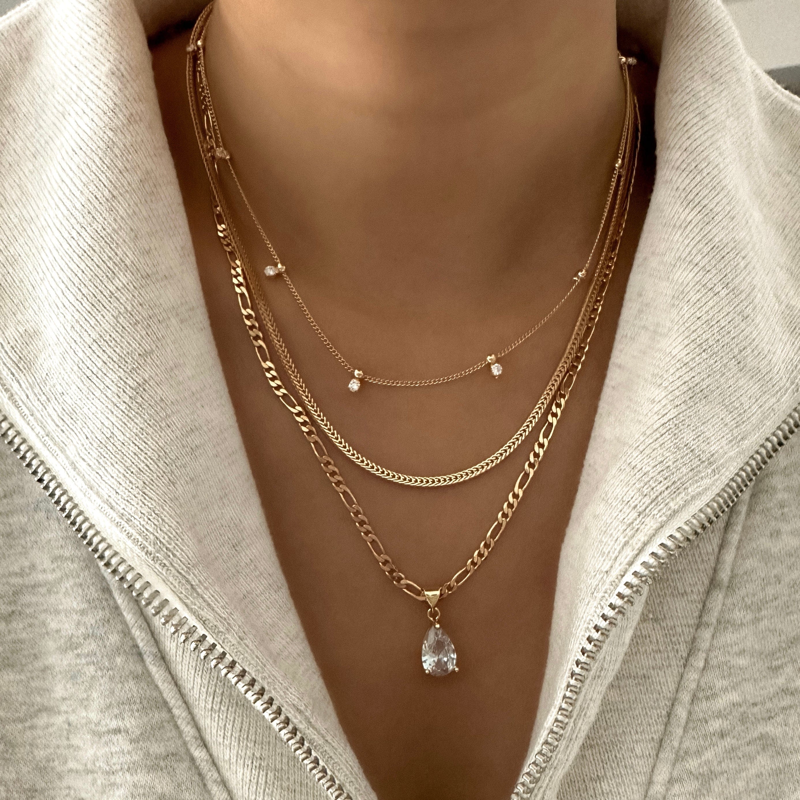 LE sensor necklace Naomi Necklace