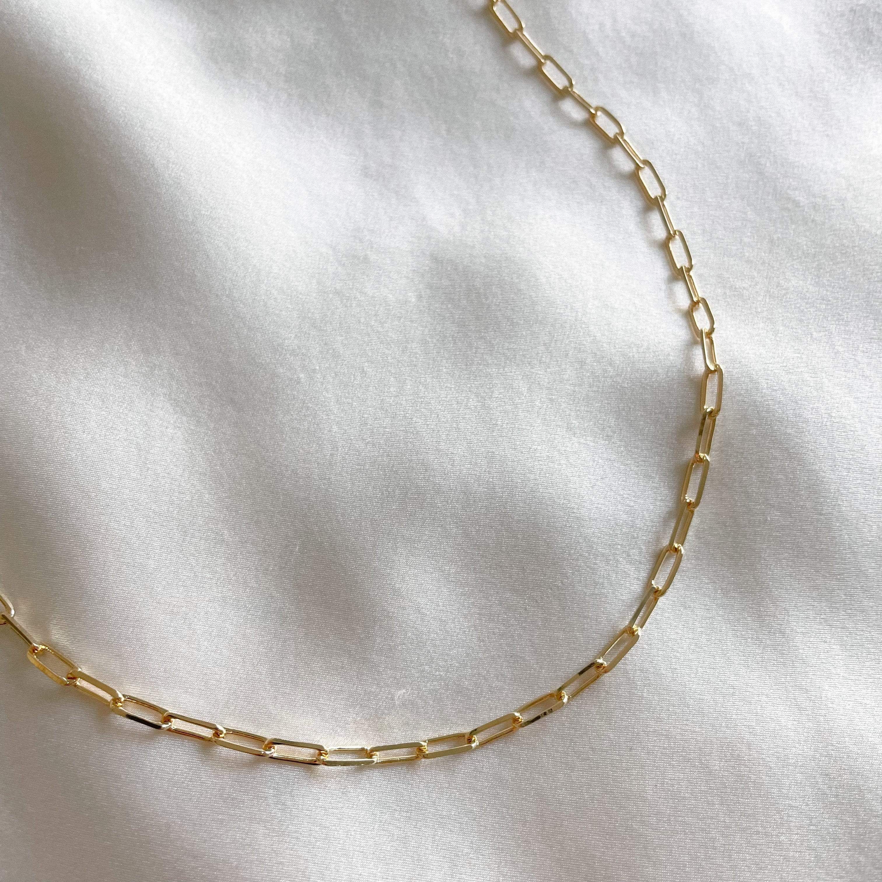 LE sensor necklace Paige Chain Necklace - 16”