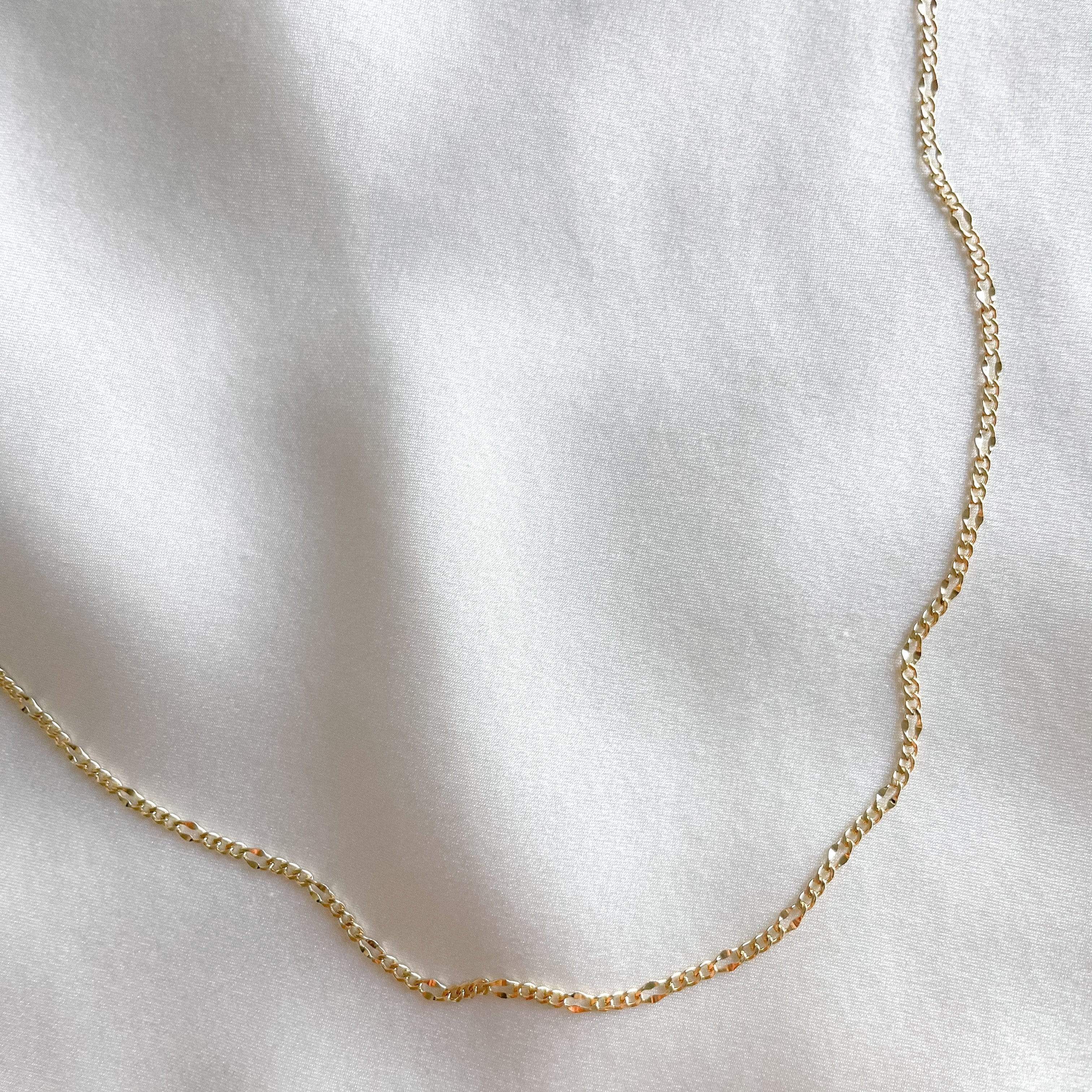 LE sensor necklace Paula Chain Necklace - 18”