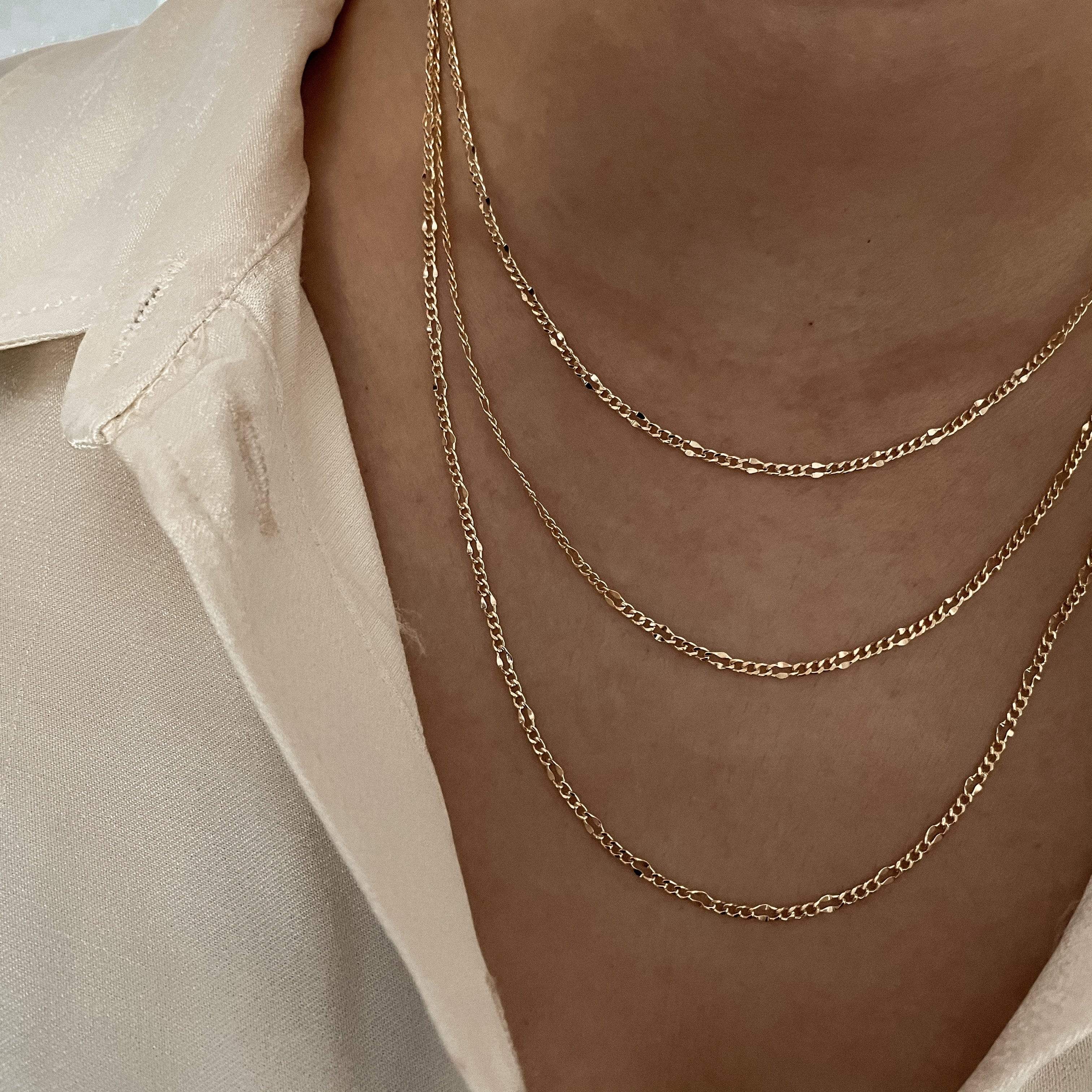 LE sensor necklace Paula Chain Necklace - 20”