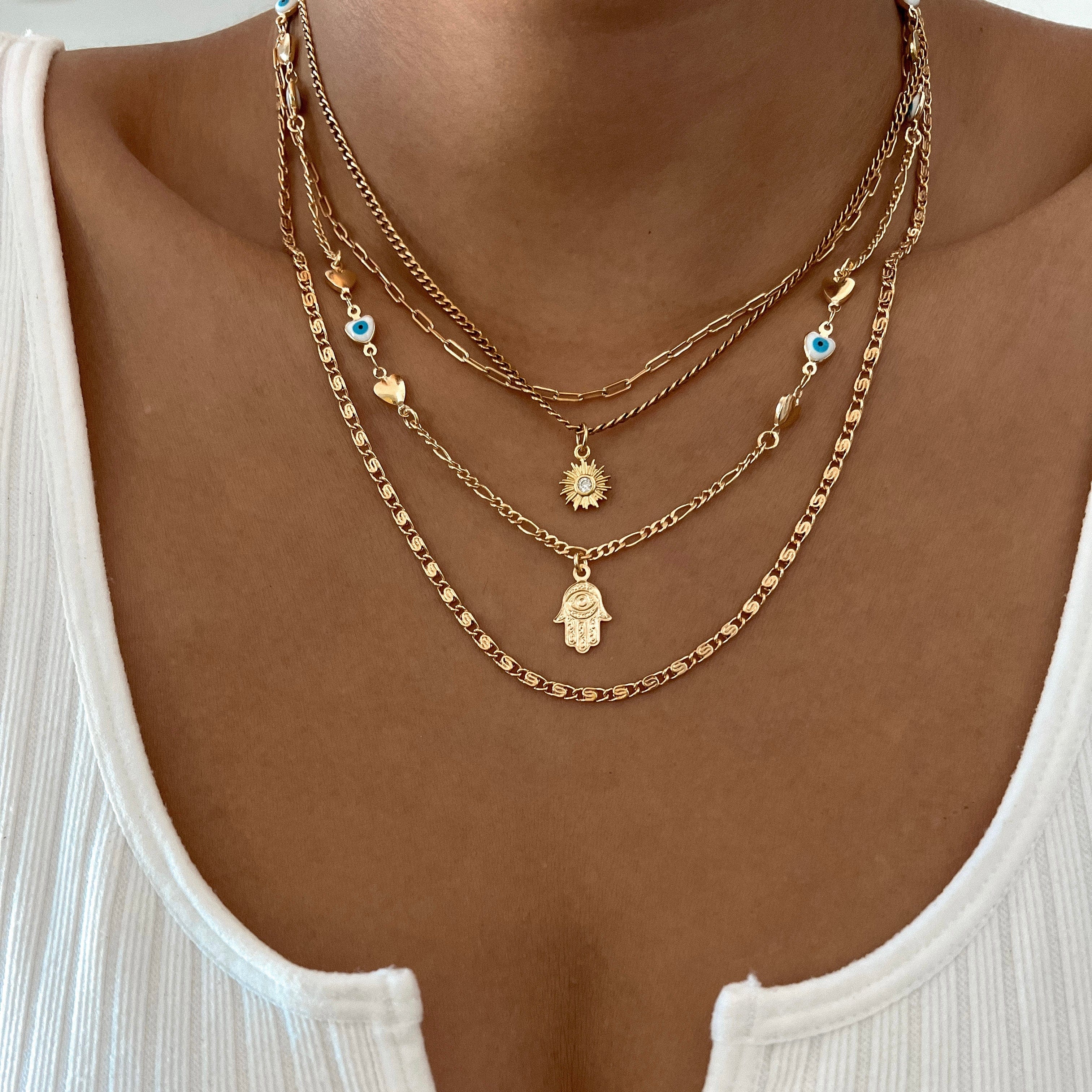 LE sensor necklace Shiloh Chain Necklace 20”